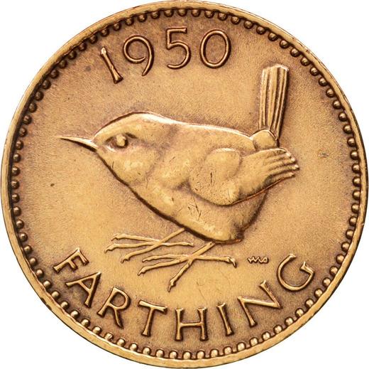 Reverse Farthing 1950 HP -  Coin Value - United Kingdom, George VI