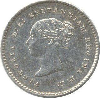 Avers 2 Pence 1851 - Silbermünze Wert - Großbritannien, Victoria