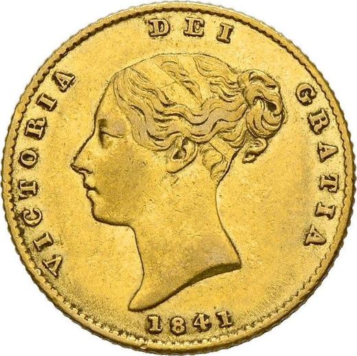 Avers 1/2 Sovereign 1841 - Goldmünze Wert - Großbritannien, Victoria