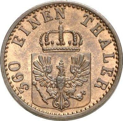 Obverse 1 Pfennig 1868 C -  Coin Value - Prussia, William I