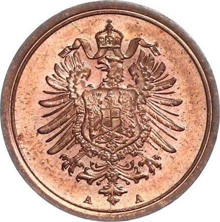 Reverse 1 Pfennig 1874 A "Type 1873-1889" -  Coin Value - Germany, German Empire