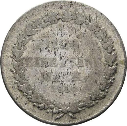 Reverse 10 Kreuzer 1809 - Silver Coin Value - Nassau, Frederick Augustus