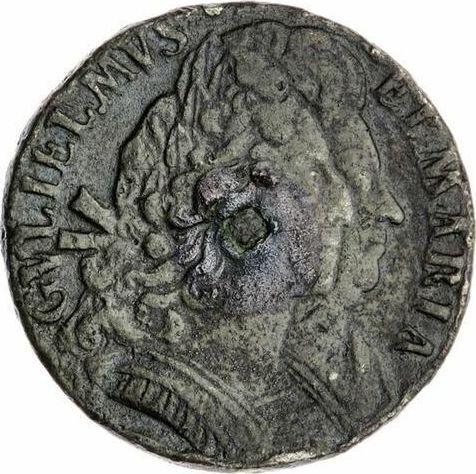 Obverse Halfpenny 1692 "Cuirassed bust" -  Coin Value - United Kingdom, William III and Mary II