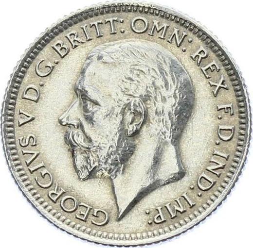 Obverse Sixpence 1928 - Silver Coin Value - United Kingdom, George V