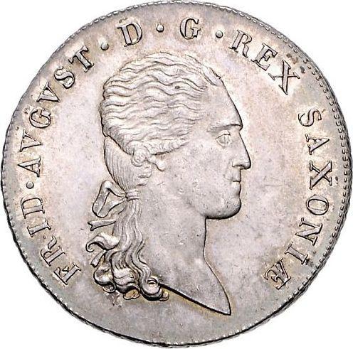 Obverse Thaler 1816 I.G.S. "Type 1806-1817" - Silver Coin Value - Saxony-Albertine, Frederick Augustus I