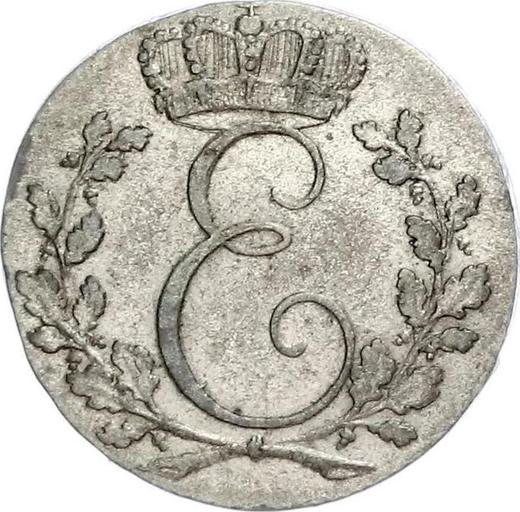 Obverse 1 Groschen 1810 - Silver Coin Value - Saxe-Coburg-Saalfeld, Ernest I