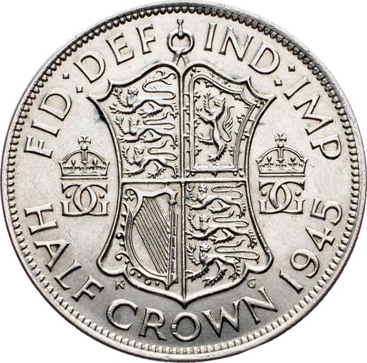 Reverse Halfcrown 1945 HP - Silver Coin Value - United Kingdom, George VI