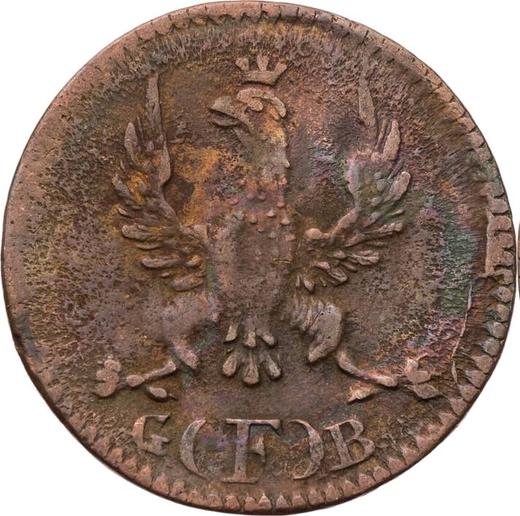 Obverse 1 Heller 1818 F G.B. -  Coin Value - Frankfurt am Main, Free City