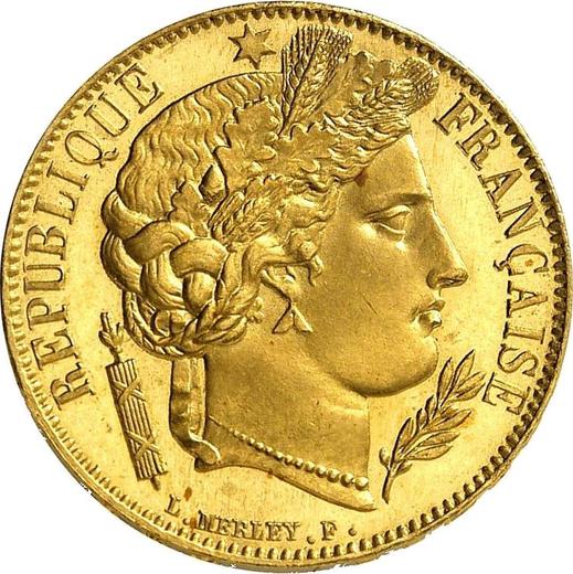 Obverse 20 Francs 1849 A "Type 1849-1851" - Gold Coin Value - France, Second Republic
