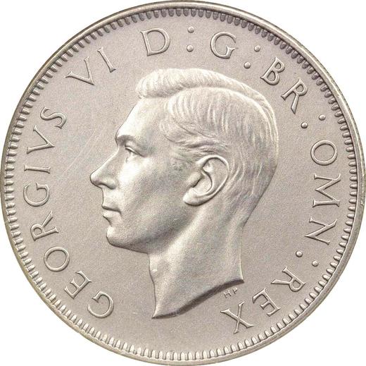 Obverse Florin 1951 HP -  Coin Value - United Kingdom, George VI