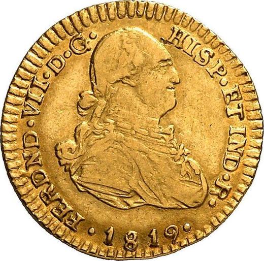 Obverse 1 Escudo 1819 P FM - Gold Coin Value - Colombia, Ferdinand VII