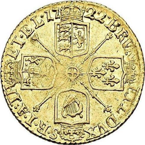 Revers 1/2 Guinee 1722 "Erste gelauerte Büste" - Goldmünze Wert - Großbritannien, Georg I