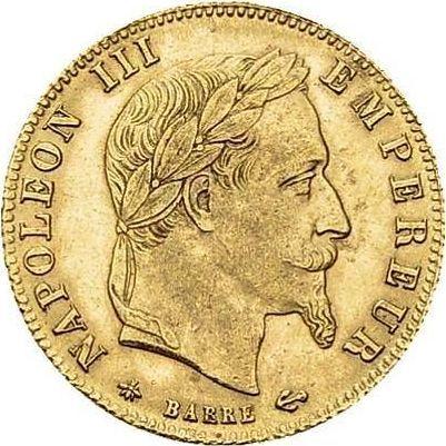 Obverse 5 Francs 1864 A "Type 1862-1869" - Gold Coin Value - France, Napoleon III