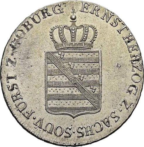Obverse 20 Kreuzer 1812 L - Silver Coin Value - Saxe-Coburg-Saalfeld, Ernest I