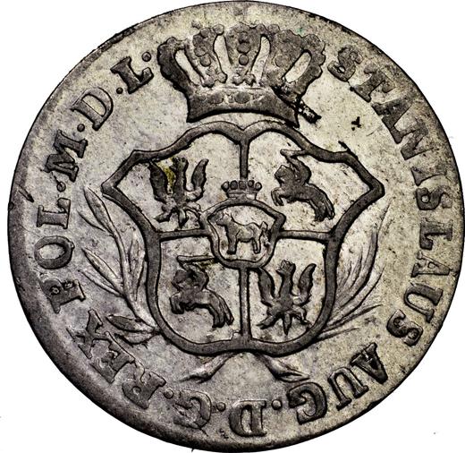 Avers 2 Groschen (1/2 Zloty) 1779 EB - Silbermünze Wert - Polen, Stanislaus August