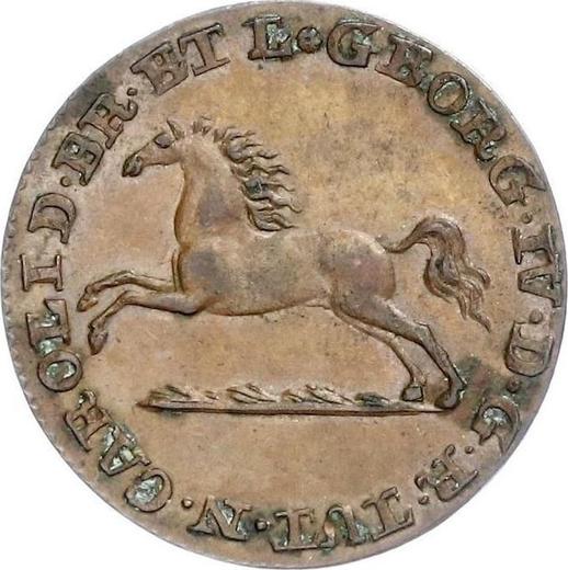 Obverse 2 Pfennig 1823 CvC -  Coin Value - Brunswick-Wolfenbüttel, Charles II
