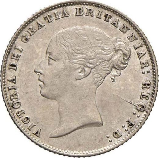Obverse Sixpence 1859 - Silver Coin Value - United Kingdom, Victoria