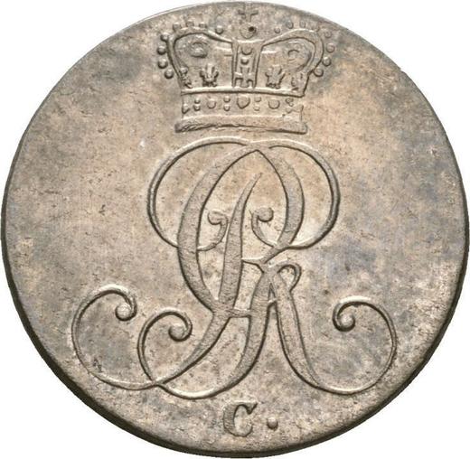 Avers Mariengroschen 1814 C - Silbermünze Wert - Hannover, Georg III