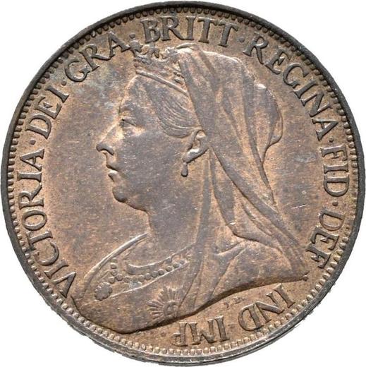 Obverse Farthing 1896 TB - Coin Value - United Kingdom, Victoria