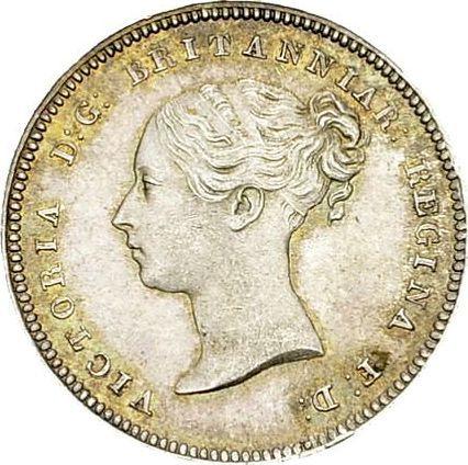 Obverse Fourpence (Groat) 1838 "Type 1838-1887" - Silver Coin Value - United Kingdom, Victoria