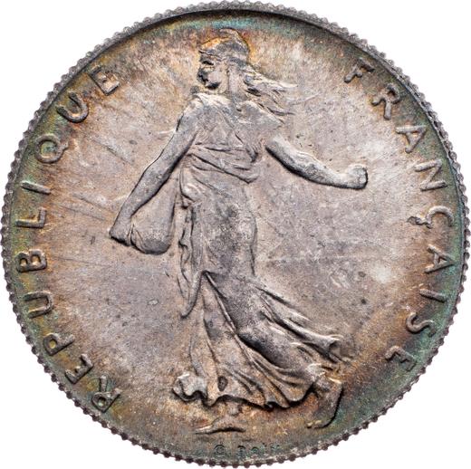 Obverse 50 Centimes 1919 "Sower" - Silver Coin Value - France, Third Republic