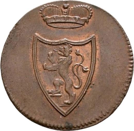 Аверс монеты - 1 пфенниг 1806 года - цена  монеты - Рейсс-Грейц, Генрих XIII