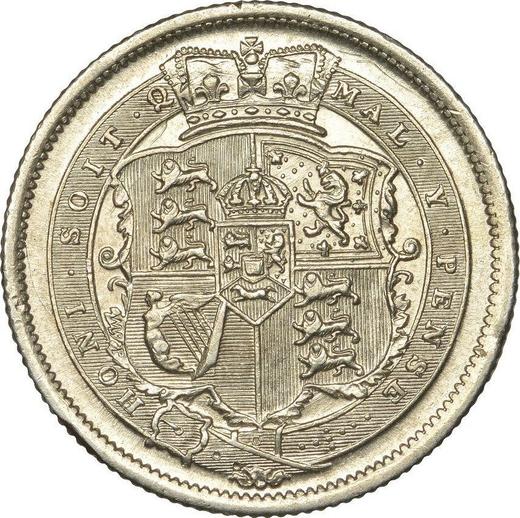Reverse Shilling 1816 - Silver Coin Value - United Kingdom, George III