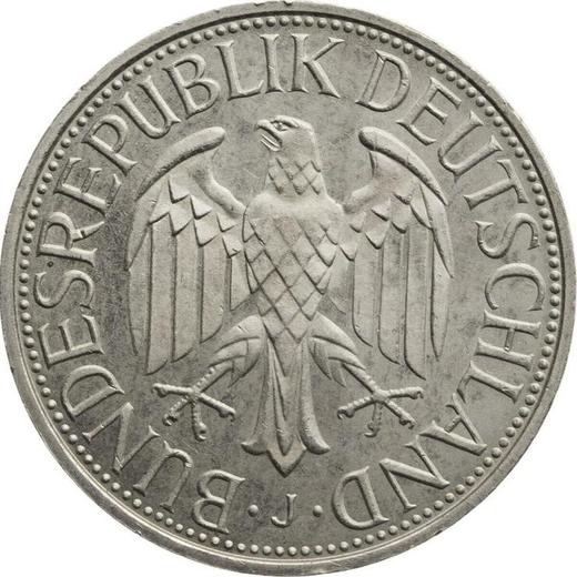 Reverse 1 Mark 1987 J - Coin Value - Germany, FRG