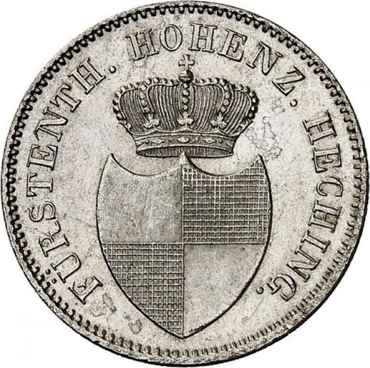 Аверс монеты - 6 крейцеров 1847 года - цена серебряной монеты - Гогенцоллерн-Гехинген, Фридрих Вильгельм Константин