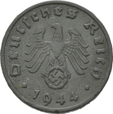 Revers 1 Reichspfennig 1944 E "Typ 1940-1945" - Münze Wert - Deutschland, Drittes Reich