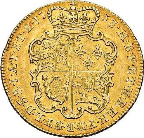 Reverse Guinea 1733 "Young Head" - Gold Coin Value - United Kingdom, George II