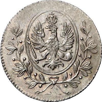 Аверс монеты - 6 крейцеров 1801 года B - цена серебряной монеты - Ансбах-Байройт, Фридрих Вильгельм III