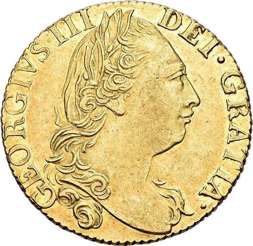 Obverse Guinea 1784 "Fourth laureate bust" - Gold Coin Value - United Kingdom, George III