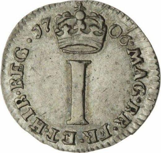 Reverse Penny 1706 - Silver Coin Value - United Kingdom, Anne