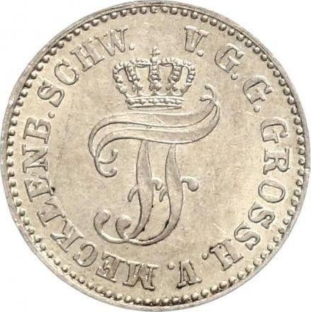 Obverse 1/48 Thaler 1861 A - Silver Coin Value - Mecklenburg-Schwerin, Frederick Francis II