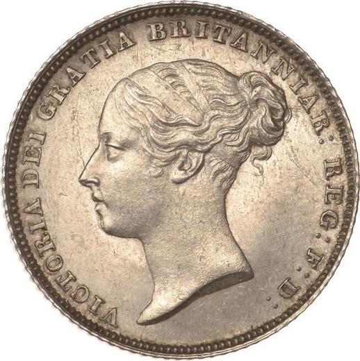 Obverse Sixpence 1851 - Silver Coin Value - United Kingdom, Victoria