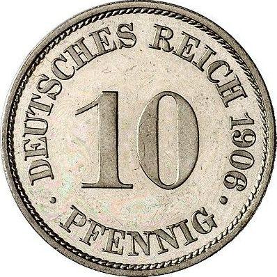 Obverse 10 Pfennig 1906 A "Type 1890-1916" - Coin Value - Germany, German Empire
