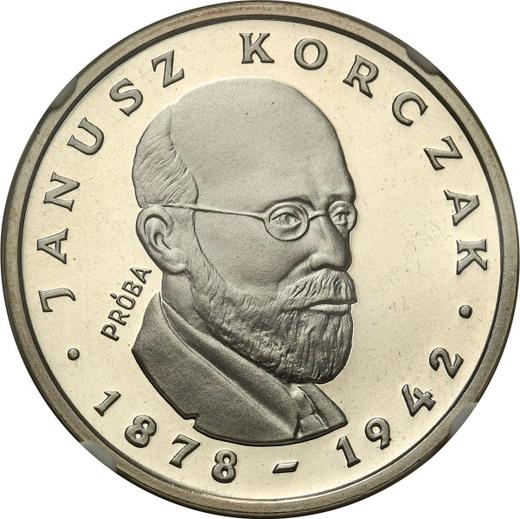 Revers Probe 100 Zlotych 1978 MW "Janusz Korczak" Silber - Silbermünze Wert - Polen, Volksrepublik Polen