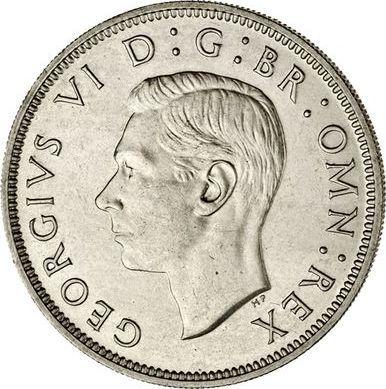 Obverse Florin 1950 HP -  Coin Value - United Kingdom, George VI