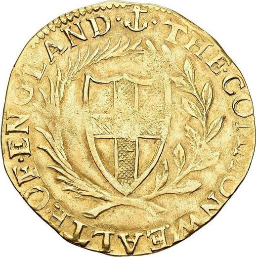 Аверс монеты - Юнайт 1660 года - цена золотой монеты - Великобритания, Содружество