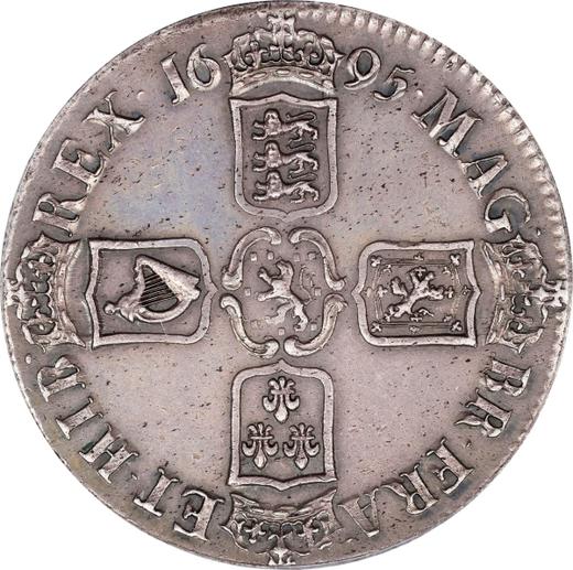 Reverse Crown 1695 - Silver Coin Value - United Kingdom, William III