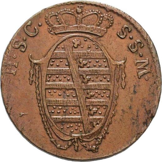 Anverso 1 Pfennig 1821 - valor de la moneda  - Sajonia-Coburgo-Saalfeld, Ernesto I
