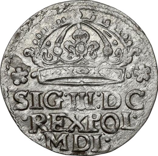 Anverso 1 grosz 1616 - valor de la moneda de plata - Polonia, Segismundo III