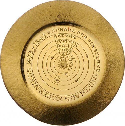 Obverse 5 Mark 1973 J "Copernicus" Gold - Gold Coin Value - Germany, FRG