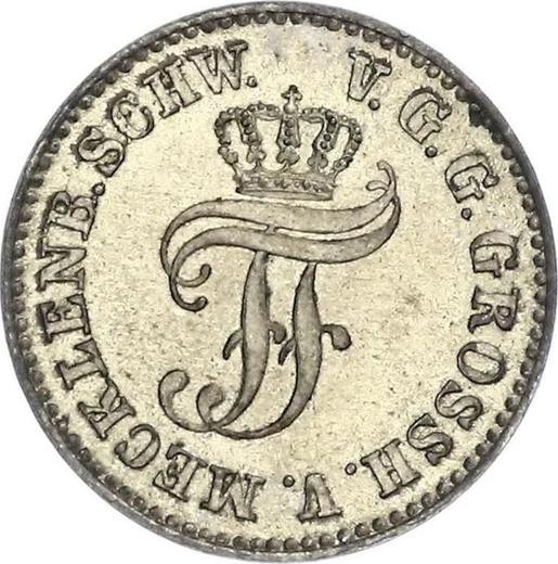 Obverse 1/48 Thaler 1860 A - Silver Coin Value - Mecklenburg-Schwerin, Frederick Francis II