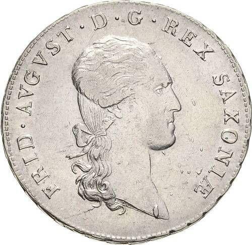 Obverse 2/3 Thaler 1812 S.G.H. - Silver Coin Value - Saxony-Albertine, Frederick Augustus I