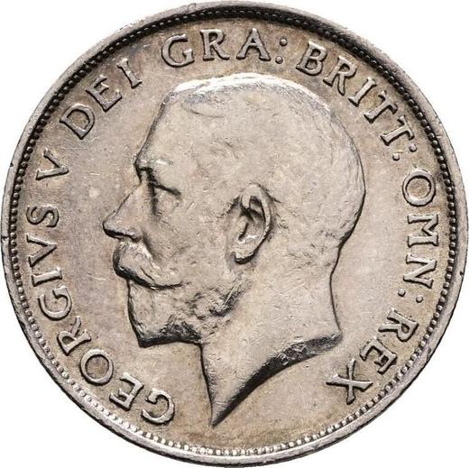 Anverso 1 chelín 1912 - valor de la moneda de plata - Gran Bretaña, Jorge V