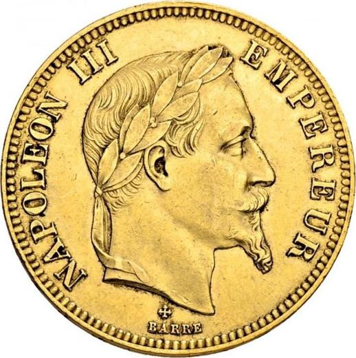 Avers 100 Francs 1862 BB "Typ 1862-1870" - Goldmünze Wert - Frankreich, Napoleon III