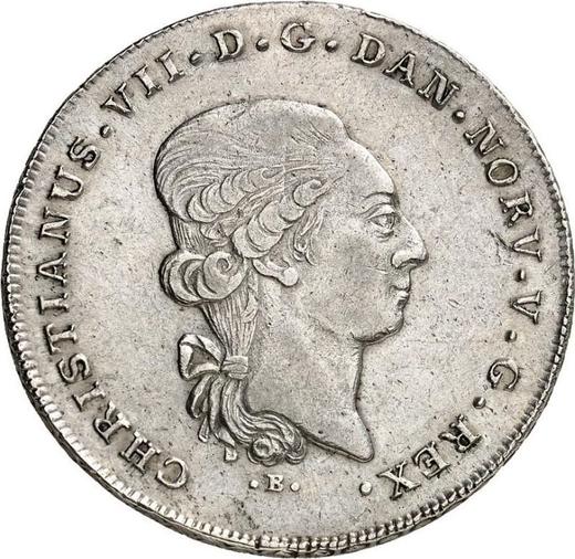 Avers Taler 1804 MF - Silbermünze Wert - Schleswig-Holstein, Christian VII