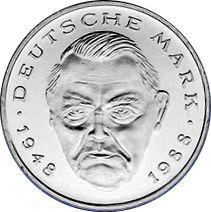 Avers 2 Mark 1996 A "Ludwig Erhard" - Münze Wert - Deutschland, BRD